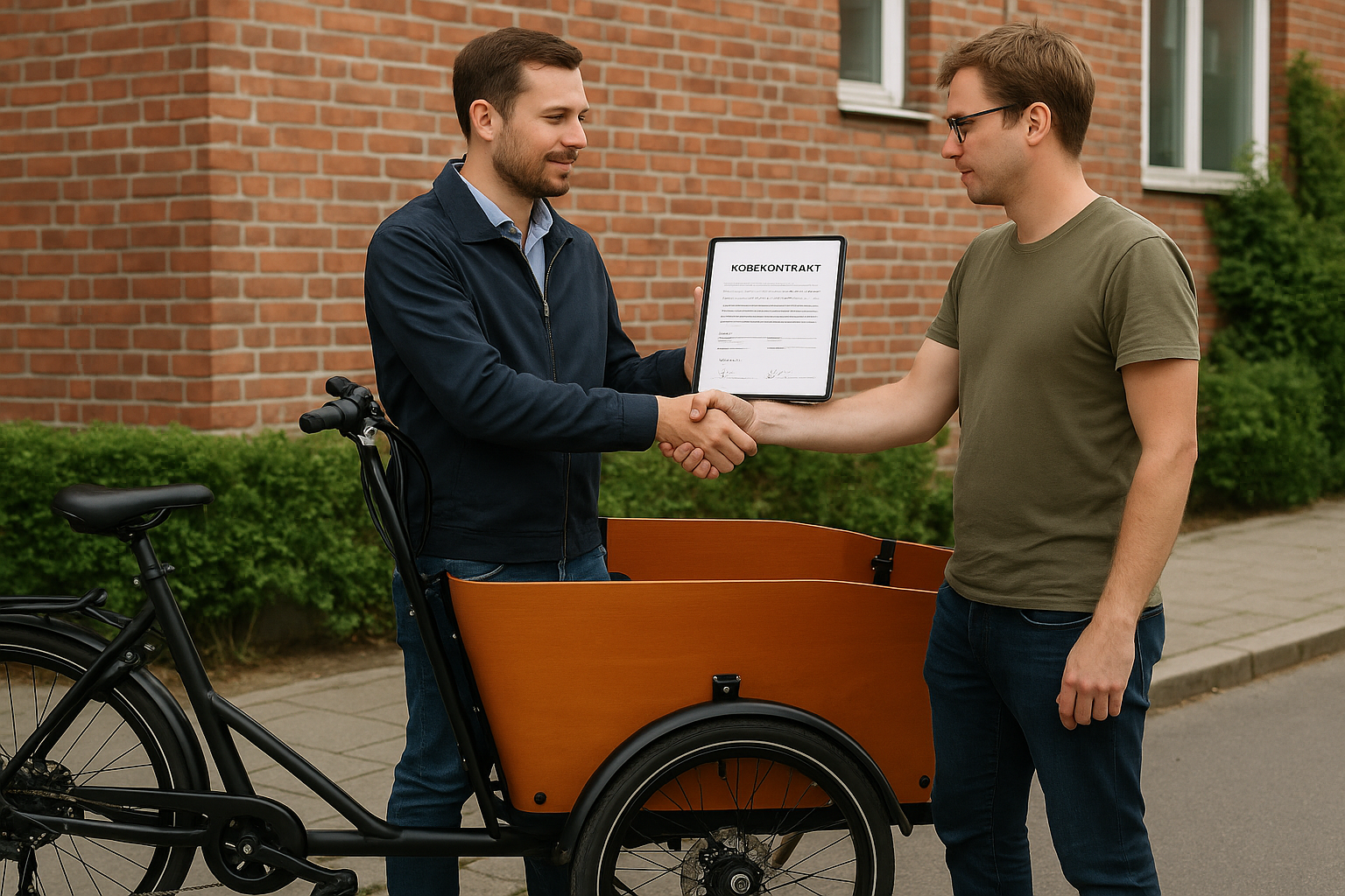 Sikker handel med ladcykler